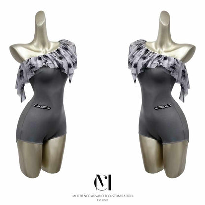 One-Shoulder Dance Top