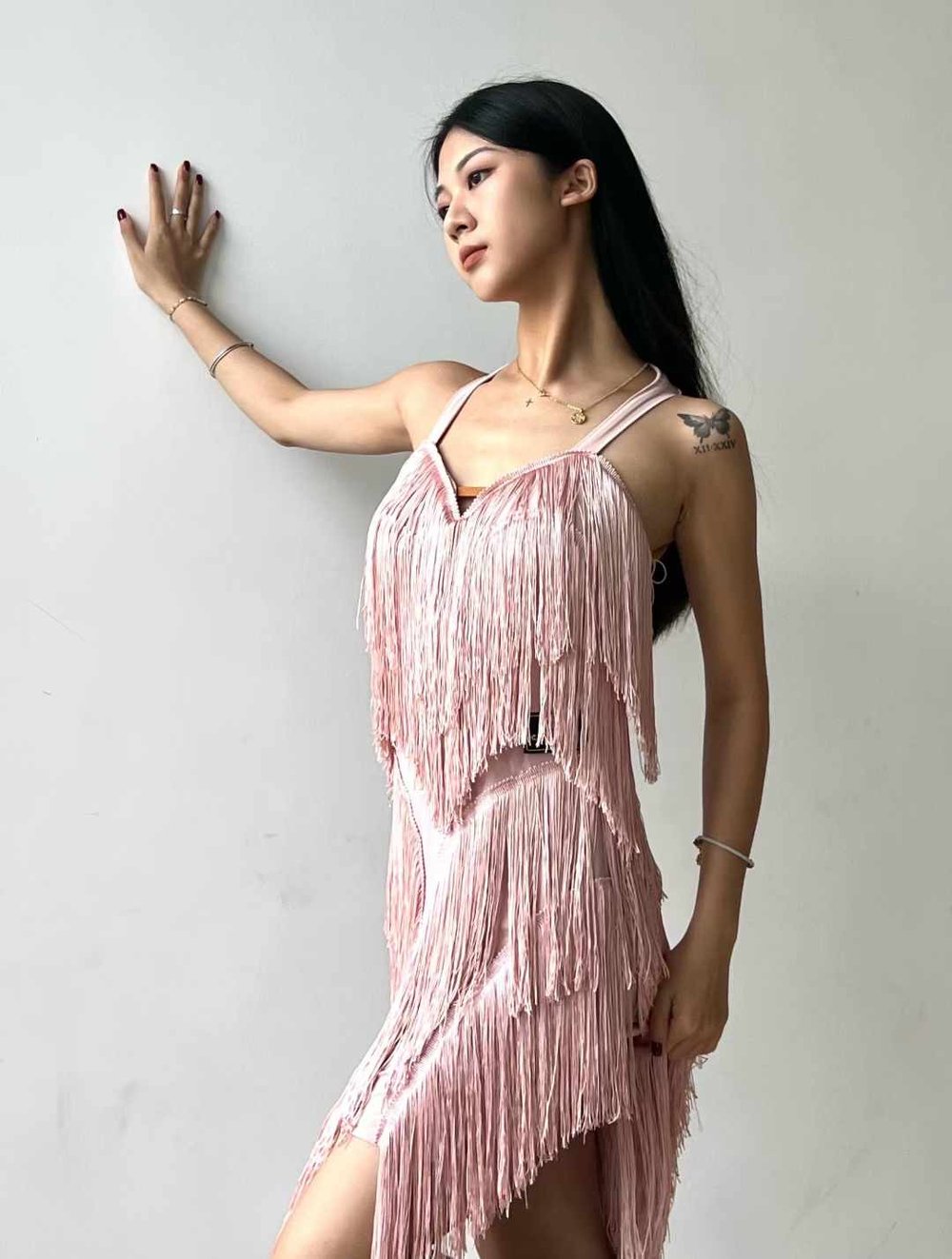 Pink Dynamic Fringe