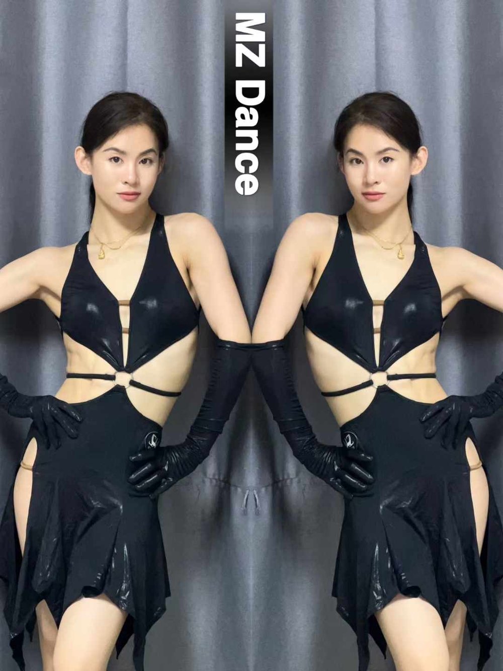Sexy Backless Asymmetrical Split Dress