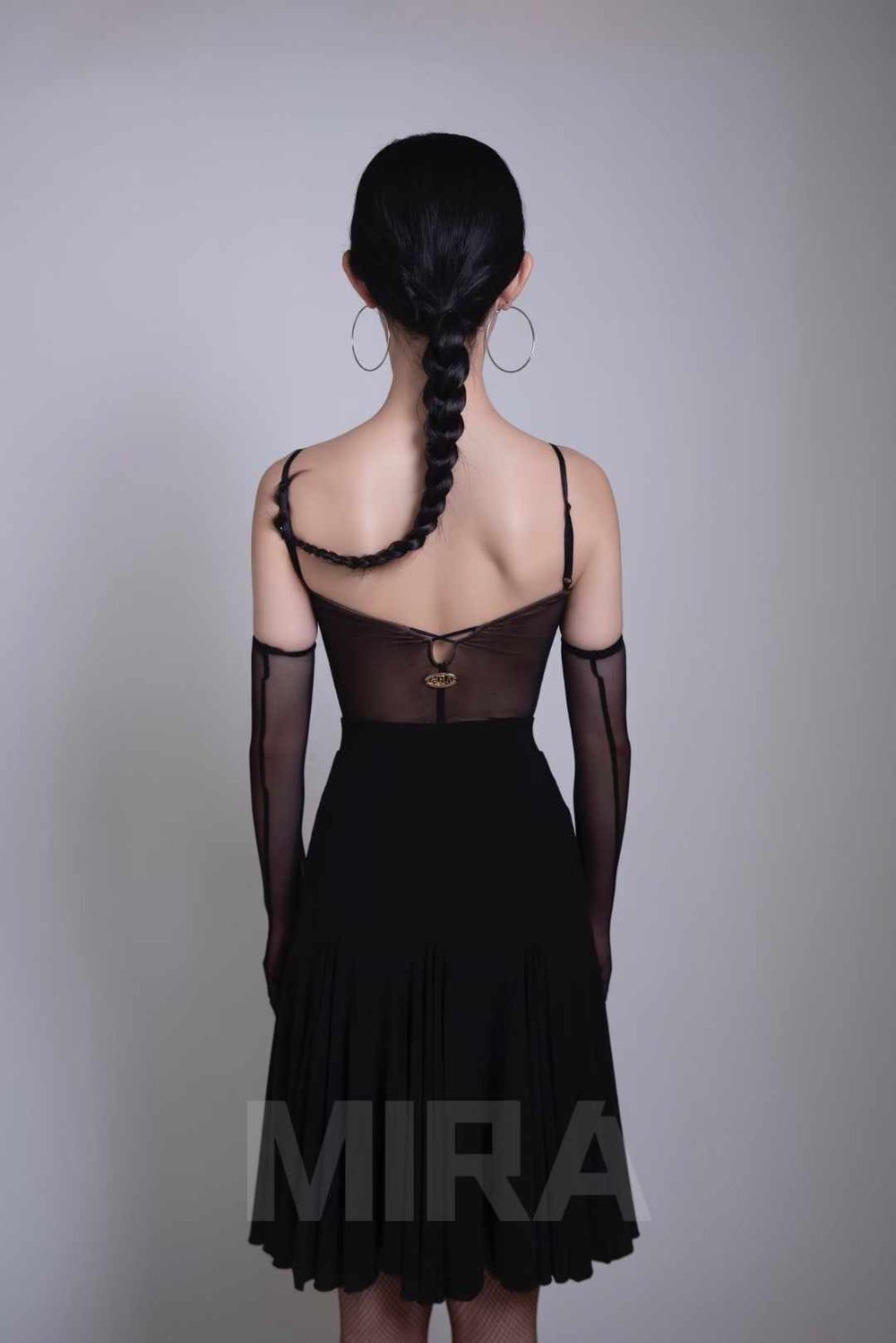 Luxury Spaghetti Strap Dance Wear with Asymmetrical Skirt