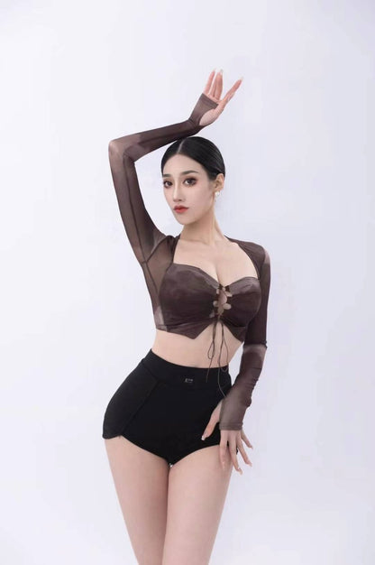 Squared Top / Extend Shorts