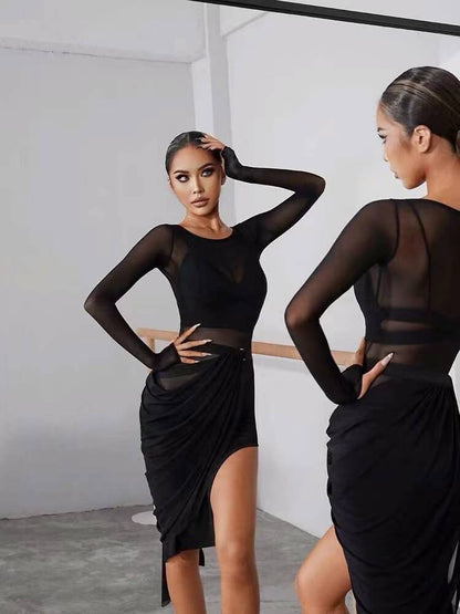 Mesh Plus Dress